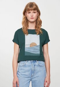 Damen T-Shirt aus weicher Baumwolle (Bio) | T-Shirt CAYENNE SUNSET recolution - recolution