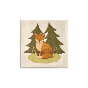Fuchs im Wald / Kunstdruck - Corkando