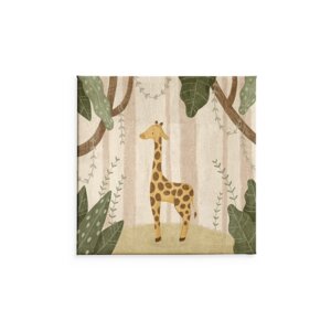 Giraffe im Dschungel / Kunstdruck - Corkando