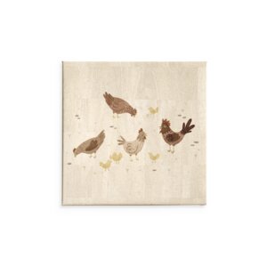 Hühner / Kunstdruck - Corkando
