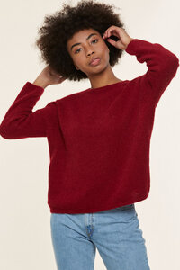 Alpaka Pullover - Aurore Wide Sweater - Les Racines Du Ciel