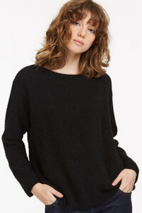 Alpaka Pullover - Aurore Wide Sweater - Les Racines Du Ciel