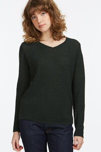 100% Baby-Alpaka Pullover - Glaz V Neck Sweater - Les Racines Du Ciel