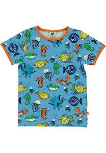 Kurzarm T-shirt "Fish" - Smafolk