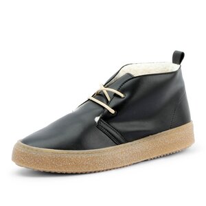Grand Step Shoes - Safari Black (gefüttert), vegane Schuhe - Grand Step Shoes