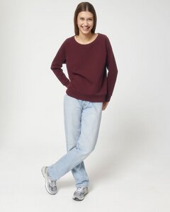 Vegan - Weiter Pulloversweater im Boxi Style / natur - Kultgut