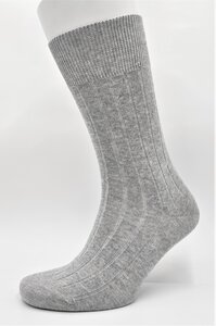 4er Pack GOTS zertifiziert 98 % Bio-Baumwolle Rippe gemustert Herren Socken - BLS Organic