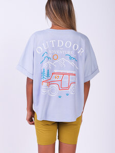 Oversize T-Shirt Frauen Outdoor adventure - watapparel