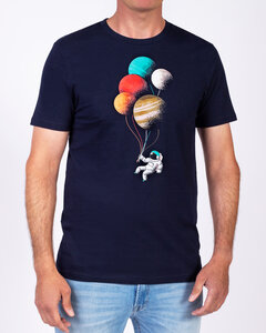 T-Shirt Herren Balloon Spaceman - watapparel