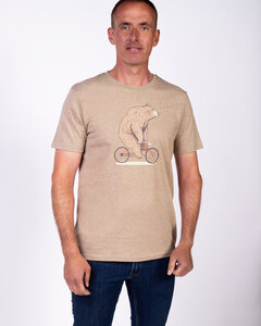 T-Shirt Herren Fahrradbär - watapparel