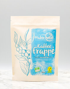 Haferdrinkpulver Kaffee Frappe - Haferheld by habicofood