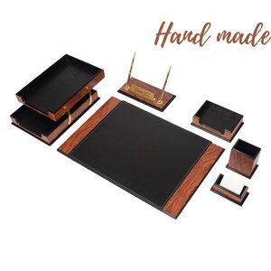Schreibtisch-Set aus Holz GUNER Prestij - 8-teilig - GUNER