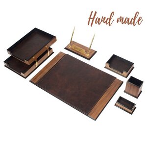Schreibtisch-Set aus Holz GUNER Prestij - 8-teilig - GUNER