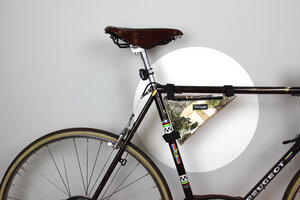 Upcycling Fahrradtasche aus ausgedientem Werbebanner - Reciclage