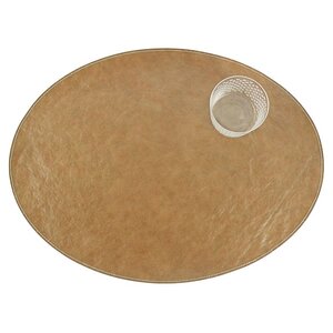 UASHMAMA Tischset oval - 100% Zellulose - Handmade in Italy - Uashmama