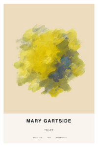 Poster / Leinwandbild - Mary Gartside: Gelb - Photocircle