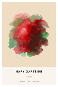 Poster / Leinwandbild - Mary Gartside: Purpur - Photocircle