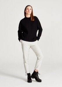 Damen Sweater aus Bio-Baumwolle mit Ripp Optik "Wilma" - Givn Berlin