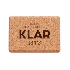 KLAR Seifen - Seifenschale - aus Kork - Seifendose - vegan - Klar Seifen