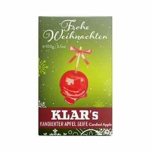 KLAR Seifen - Weihnachtsseife - kandierter Apfel - 100g - vegan - Klar Seifen