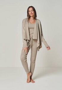 Merino Loungewear Set "Cardigan Bella & Top Blossom & Leggings Caja“ - YOU LOOK PERFECT