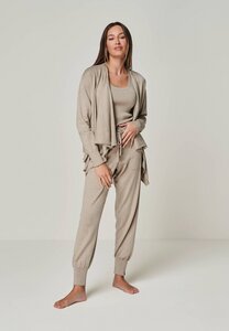 Merino Loungewear Set "Cardigan Bella &Top Blossom & Strickhose Bella" - YOU LOOK PERFECT