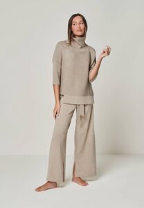 Merino Loungewear Set "Rollkragenpullover Bailey & Strickhose Bailey" - YOU LOOK PERFECT