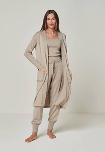 Merino Loungewear Set "Cardigan Blossom & Top Blossom & Hose Bella" - YOU LOOK PERFECT