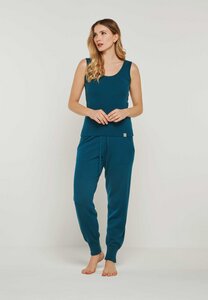 Merino Loungewear Set "Stricktop Blossom & Jogging-Strickhose Bella" - YOU LOOK PERFECT