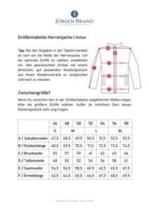 Herrenjacke Anton aus Bio-Wolle und Bio-Leinen - Jürgen Brand - Fair Fashion Manufactured in Austria