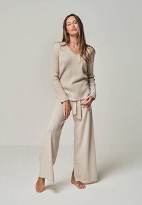 Merino Loungewear Set "Strickpullover Blossom & Strickhose Bailey"  - YOU LOOK PERFECT