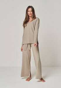 Merino Loungewear Set "Strickpullover Blossom & Strickhose Bailey"  - YOU LOOK PERFECT