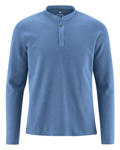 Langarm Shirt aus Hanf & Bio-Baumwolle - HempAge