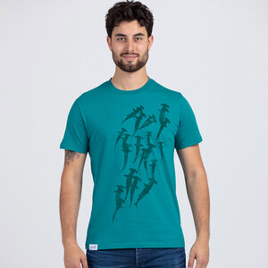 Hammerhead Swarm Herren T-Shirt - Lexi&Bö