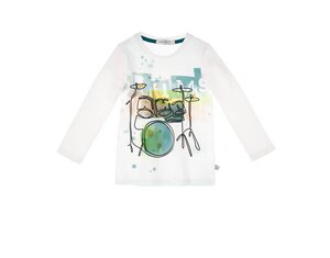 Shirt aus Bio Baumwolle "continuous line art" - Marraine Kids
