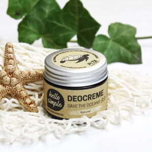 Deocreme - Save the Oceans, Natural - zertifizierte Naturkosmetik - Hello Simple