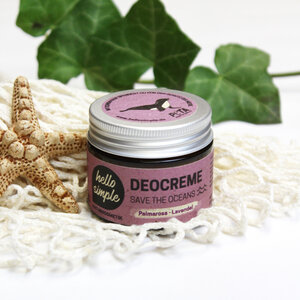 Deocreme - Save the Oceans, Palmarosa-Lavendel - zertifizierte Naturkometik - Hello Simple