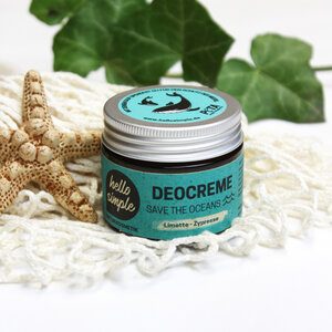 Deocreme - Save the Oceans, Limette-Zypresse - zertifizierte Naturkosmetik - Hello Simple