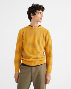 Gestreifter Sweater - Miki knitted - thinking mu