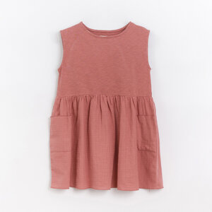 Ärmelloses Kleid in Bio-Baumwolle - PLAY UP