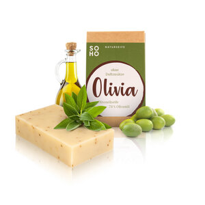 Gesichts- und Körperseife | OLIVIA | Olivenöl & allergenfrei - SOHO Naturkosmetik