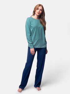 Langarm-Shirt mit Woll-Anteil, GOTS-zertifiziert - greenjama