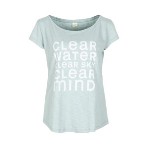 CLEAR - Damen - loose-cut T-Shirt für Yoga und Freizeit aus Biobaumwolle - Jaya