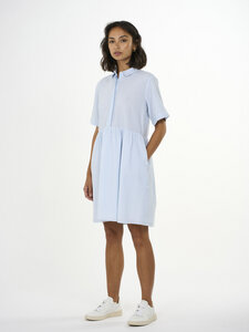 Hemdkleid - Seersucker short shirt dress - aus Bio-Baumwolle - KnowledgeCotton Apparel