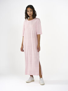 Leinenkleid - Linen short sleeved t-shirt dress - GOTS/Vegan - KnowledgeCotton Apparel