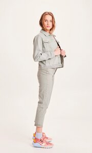 Knowledge Cotton Apparel - Overshirt Lillian Boxy Workwear - KnowledgeCotton Apparel