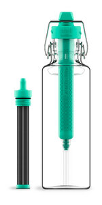 Sparset -10 % • mobiler Wasserfilter mit Ersatzkartusche • refilter and create change - soulbottles