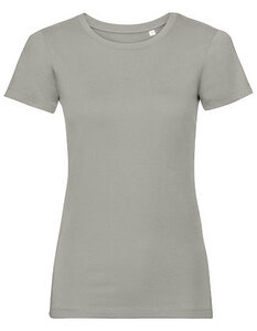 Damen Pure Organic T-Shirt Rundhals in 13 verschiedenen Farben - Russell Pure Organic
