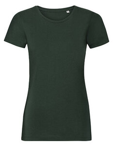 Damen Pure Organic T-Shirt Rundhals in 13 verschiedenen Farben - Russell Pure Organic