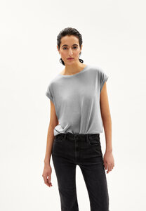 JILAANA - Damen T-Shirt Regular Fit aus TENCEL Lyocell Mix - ARMEDANGELS